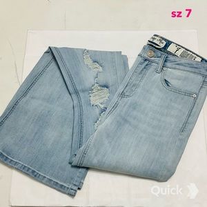 New Indigo Rein Juniors' Distressed Skinny Jeans